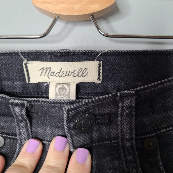 Madewell 10" High-Rise Skinny Jeans in Eclipse Wash - Picture 5 of 9